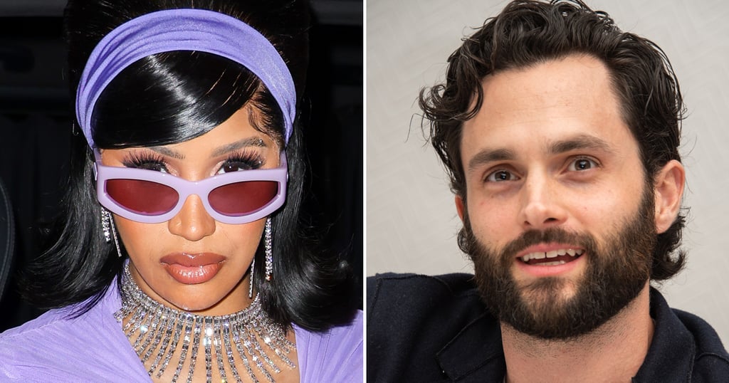 Cardi B and Penn Badgley Are Each Other's Biggest Fans