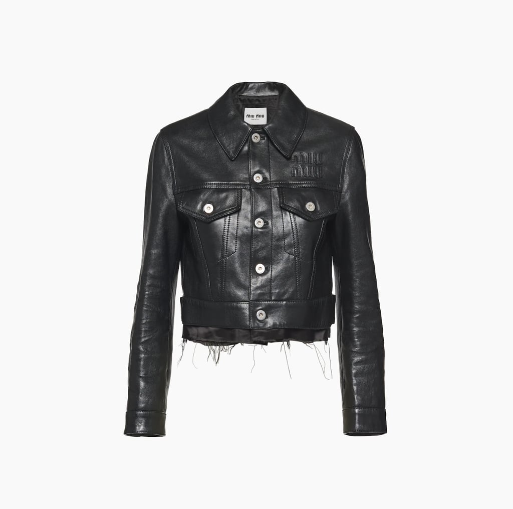 Miu Miu Leather Jacket ($4,600)