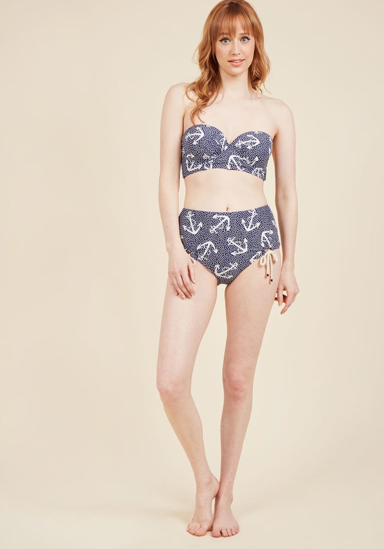 ModCloth Show the Ropes Swimsuit Top