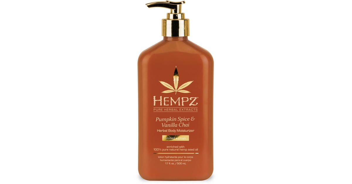 Hempz Pumpkin Spice & Vanilla Chai Herbal Body Moisturizer Fall Body