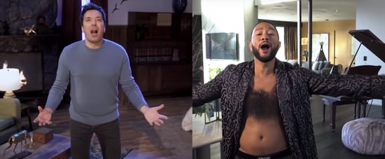 Watch John Legend and Jimmy Fallon's "March Again" Spoof