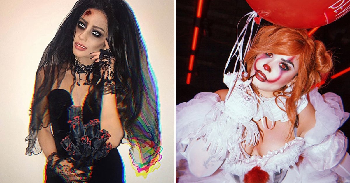 Scariest Celebrity Halloween Costumes Popsugar Celebrity