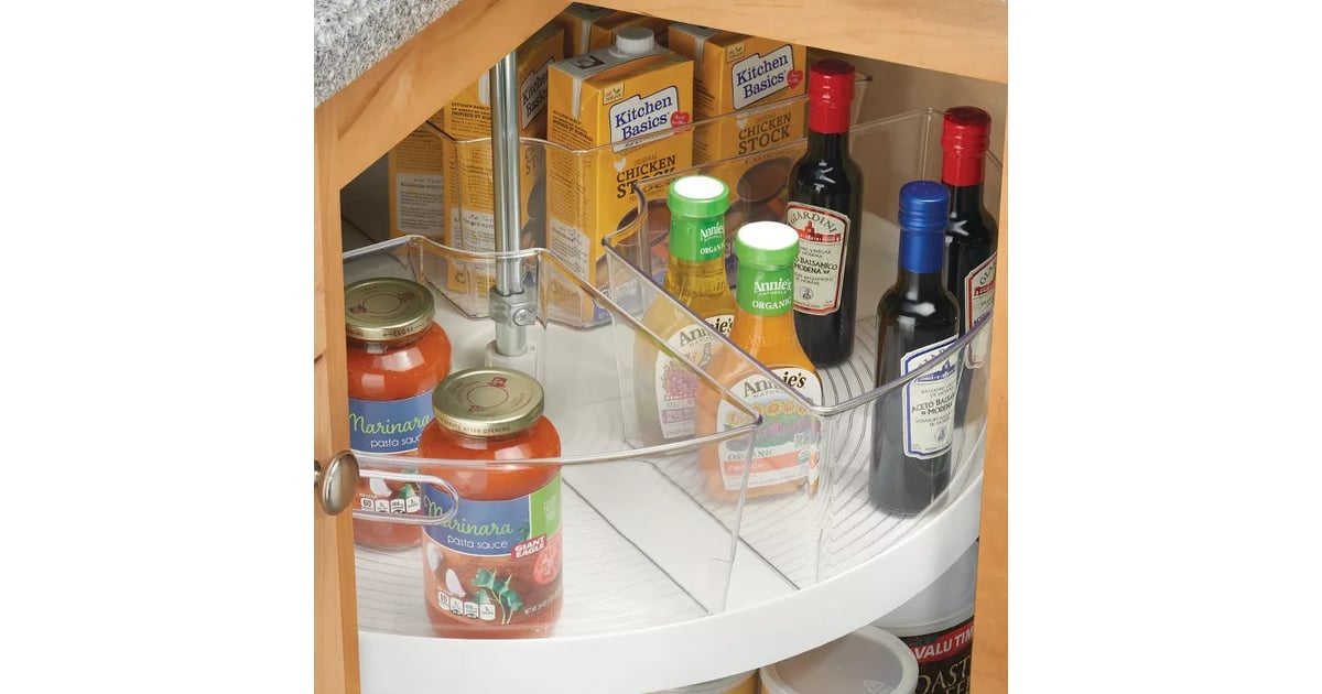 For Lazy Susans mDesign Lazy Susan Kitchen Food Storage Organizer Bin