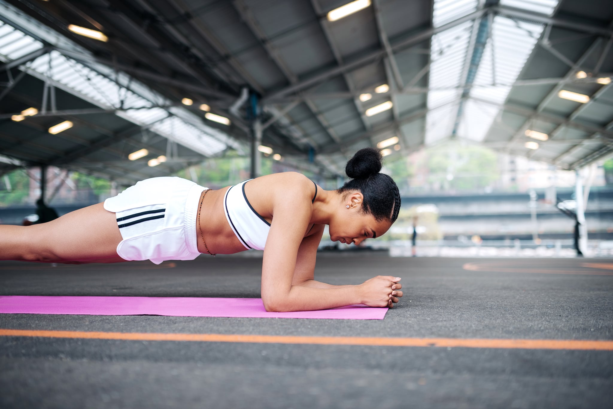 Young people in United States using their free time to do some sports or physical activity.