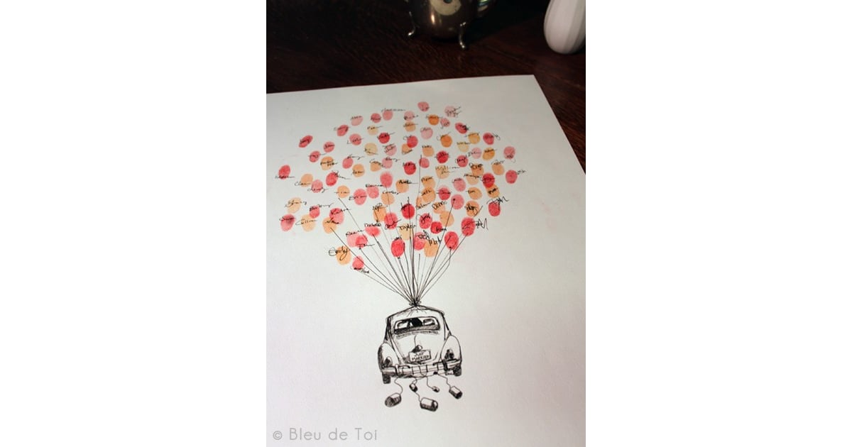 Fingerprint Balloons | Class Auction Projects | POPSUGAR Family Photo 17