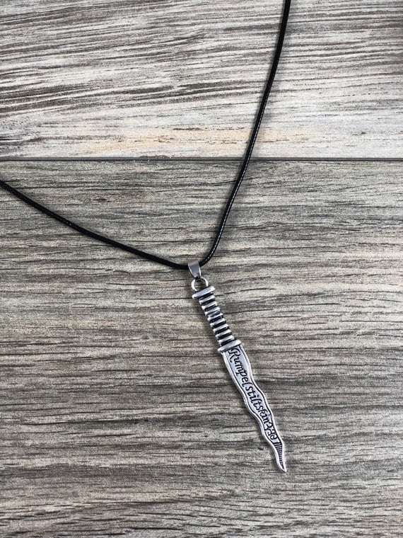Rumpelstiltskin Dagger Necklace Gifts For Once Upon a Time Fans