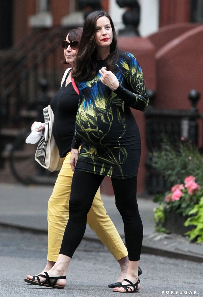 Steven Tyler and Liv Tyler Out in NYC June 2016
