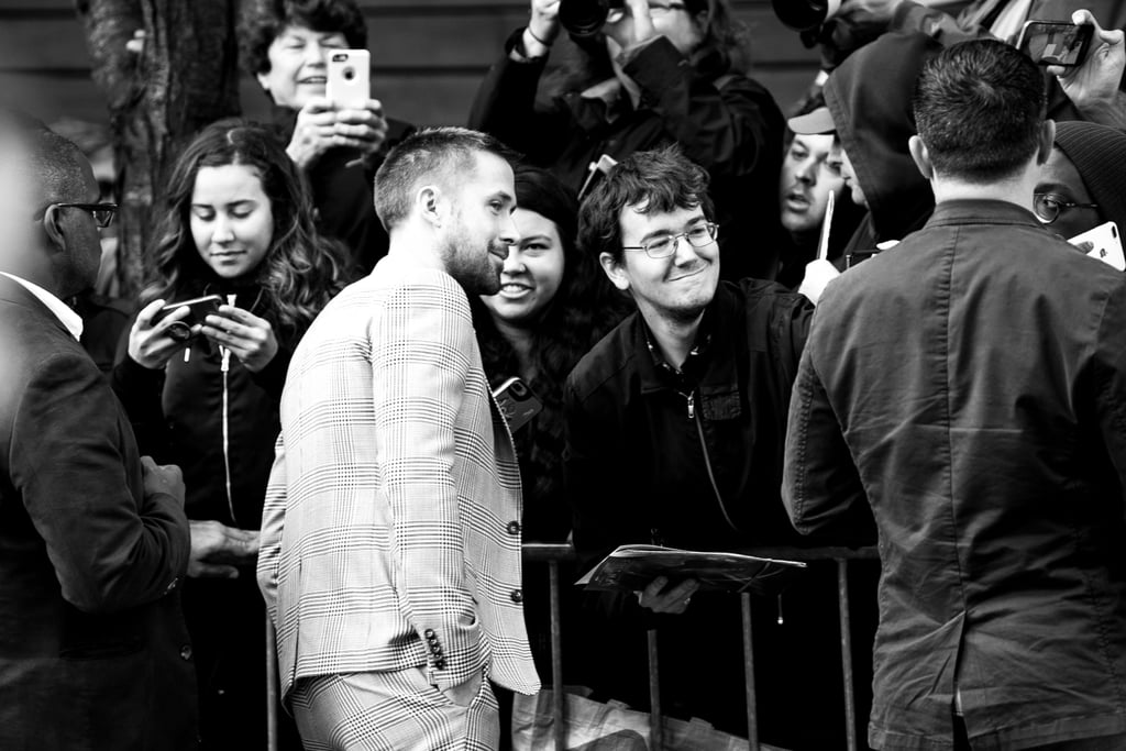 Ryan Gosling Black-and-White Pictures
