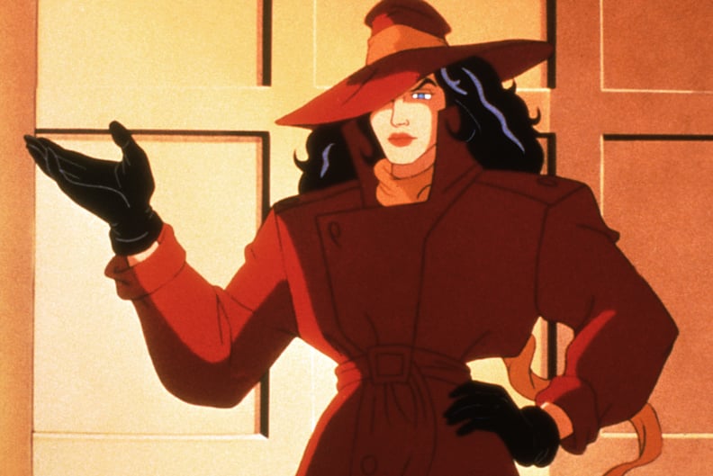 Cartoon Character Halloween Costume Idea: Carmen Sandiego