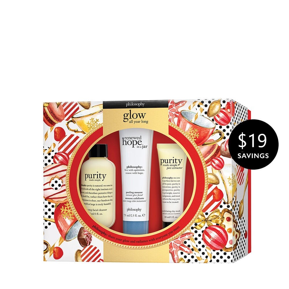 Philosophy Glow All Year Long Skin Care Set The Best Gifts That Give