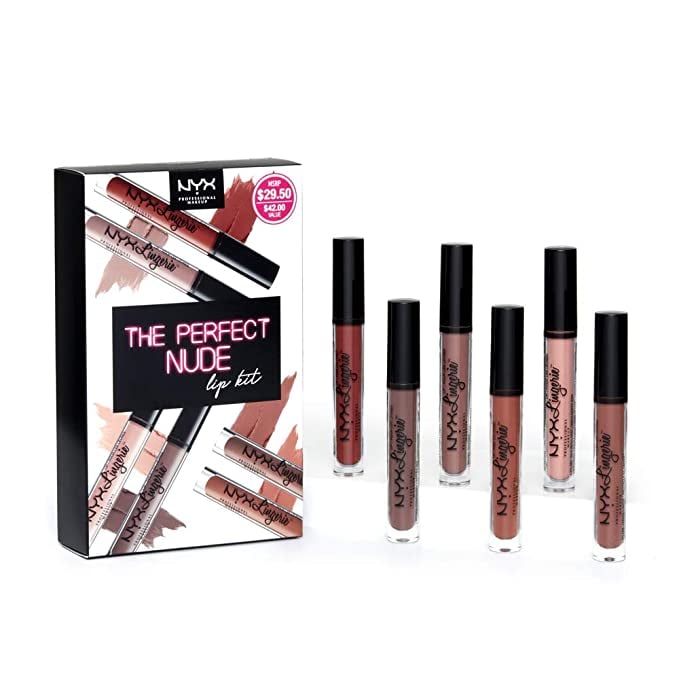 NYX PROFESSIONAL MAKEUP Lip Lingerie Matte Liquid Lipstick Set