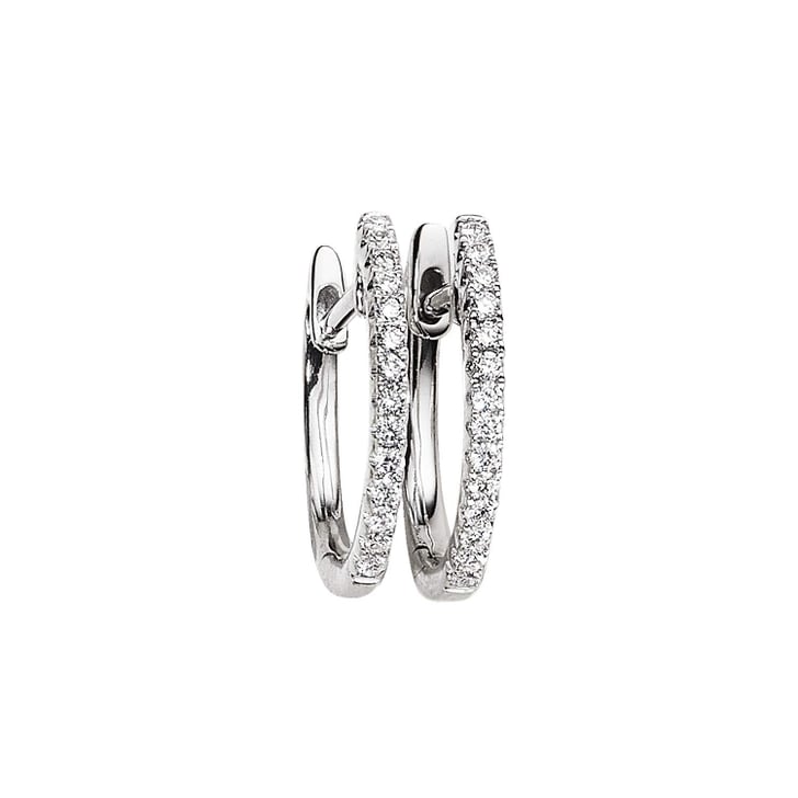 Helzberg Diamonds Diamond Huggie Hoop Earrings There s