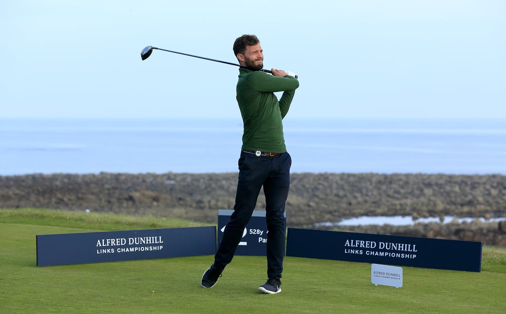Jamie Dornan at Alfred Dunhill Links Championship 2015