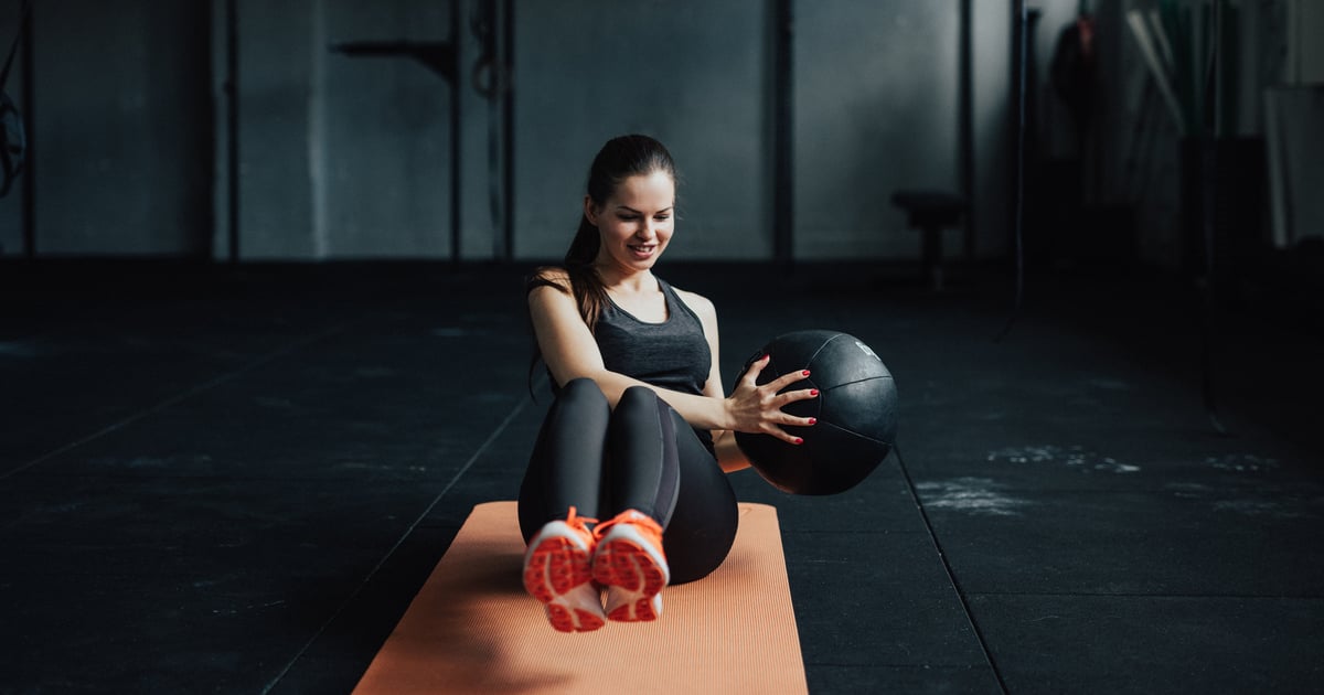 Medicine Ball Workout Videos From Youtube Popsugar Fitness
