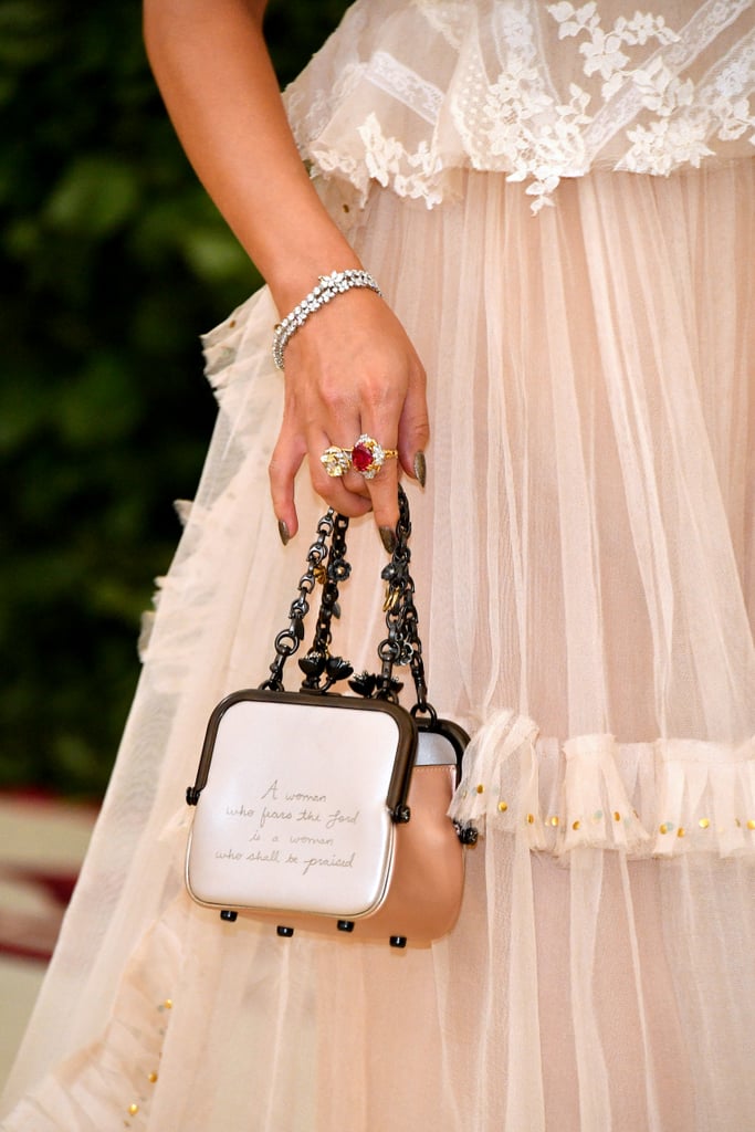 Selena Gomez's Coach Purse at Met Gala 2018