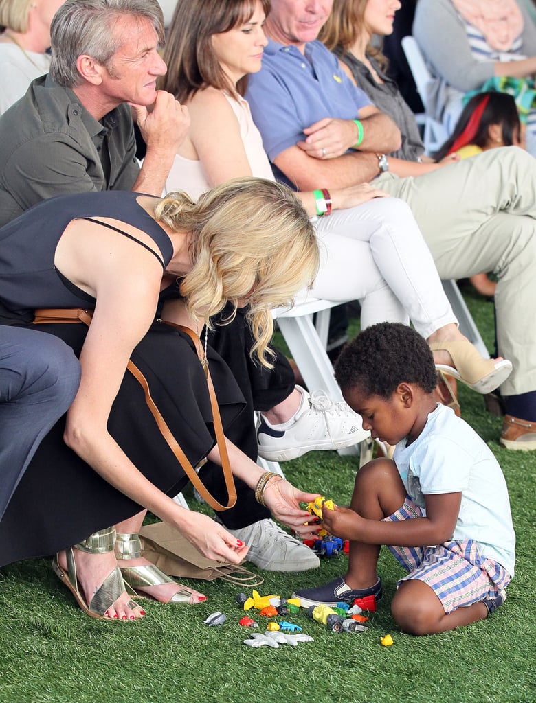 Charlize Theron and Sean Penn at Block Party Event in LA