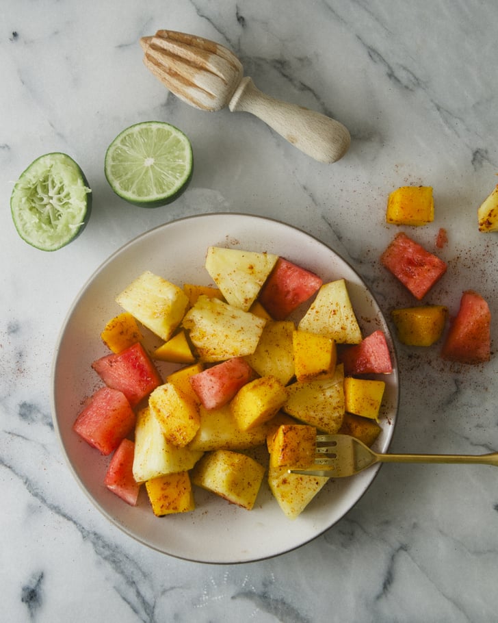 Spicy Watermelon, Mango, and Pineapple Fruit Salad MakeAhead Brunch