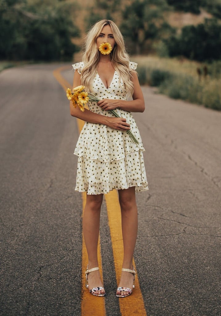 Florals Favor the Bold A-Line Dress