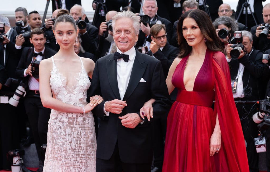 Catherine Zeta-Jones and Michael Douglas' Daughter at Cannes