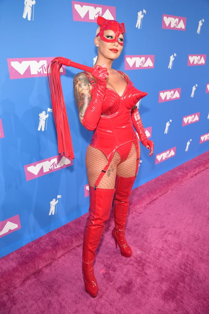 Amber Rose at the 2018 MTV VMAs