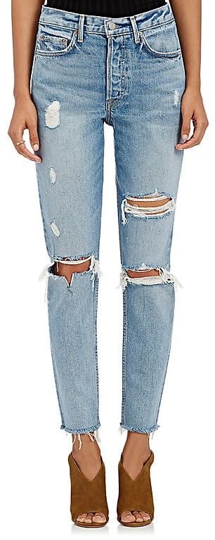 Jen's GRLFRND Women's Karolina Distressed Skinny Jeans