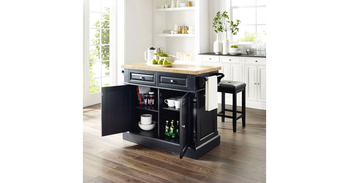 Oxford ButcherBlock Top Kitchen Island Best Target Kitchen Furniture