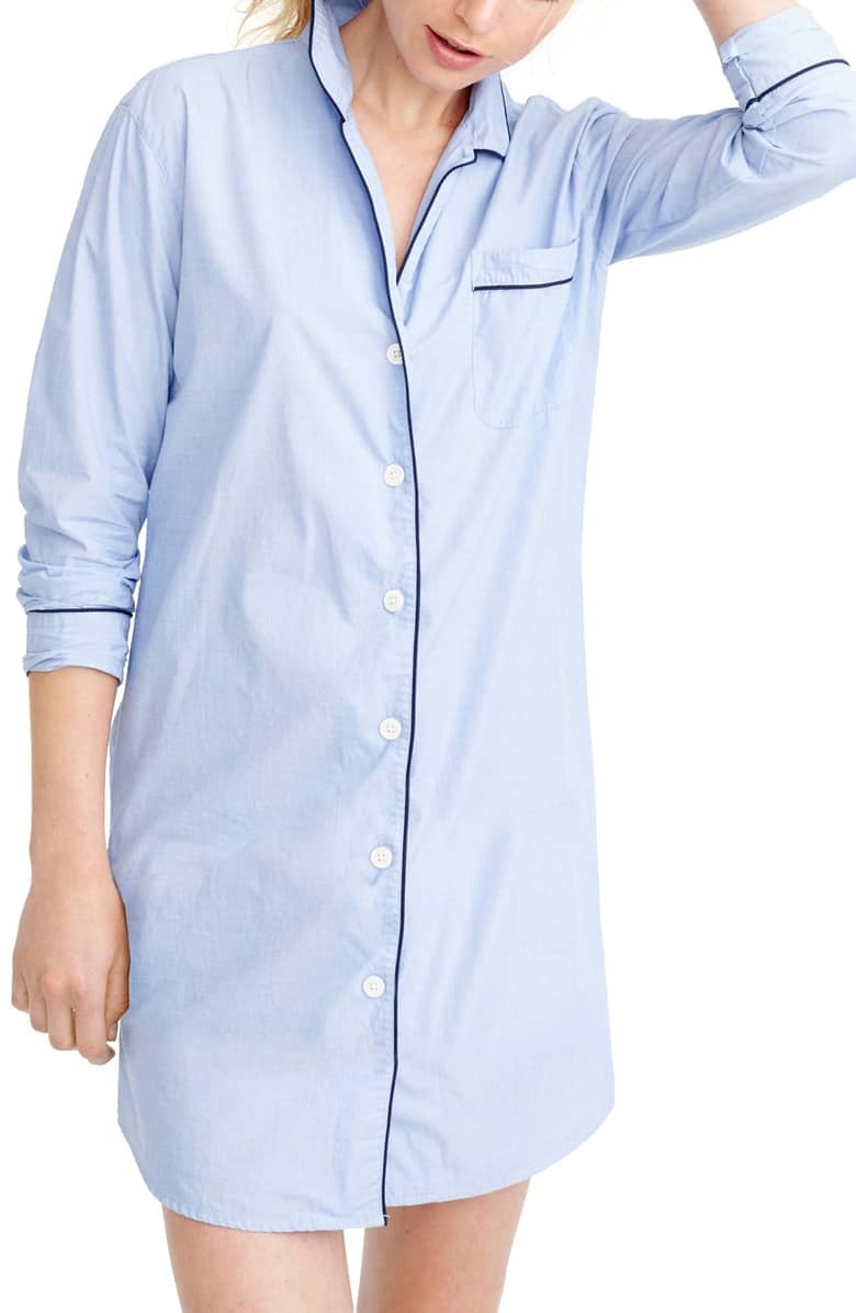 J.Crew End on End Sleep Shirt