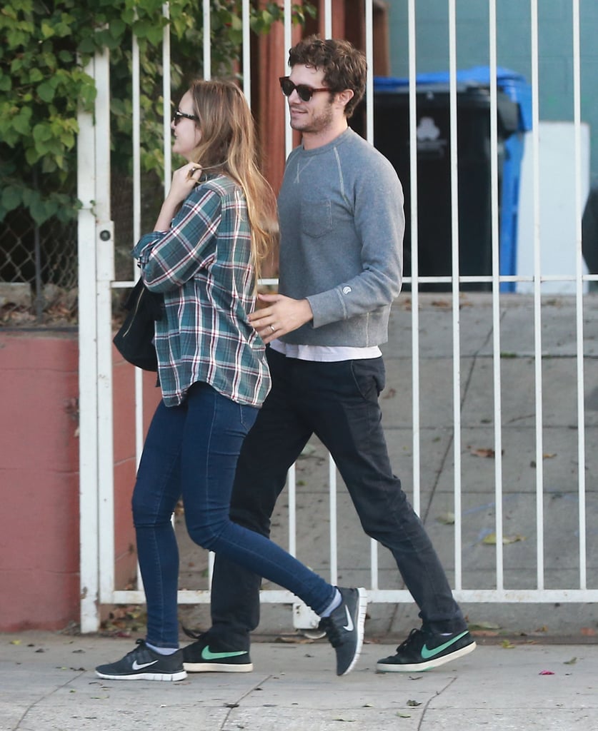 Adam Brody and Leighton Meester Out in LA October 2016