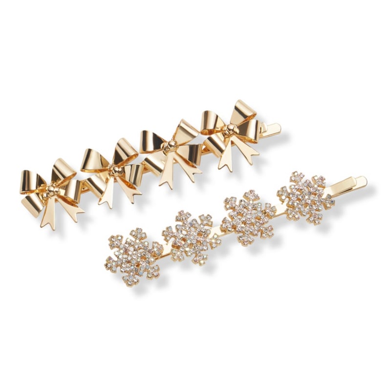 A Festive Clip Set: BaubleBar Let It Snow Clip Set