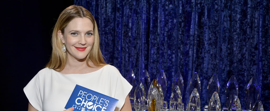 Drew Barrymore Hair at People's Choice Awards 2014