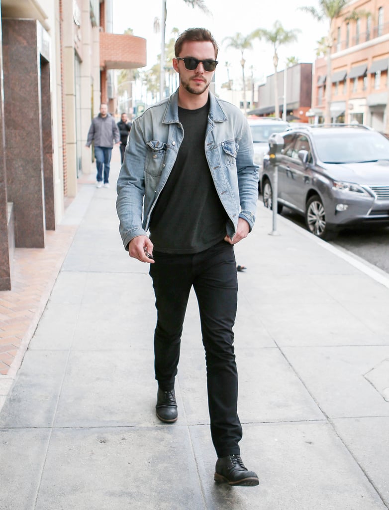 Nicholas Hoult Out in LA January 2016