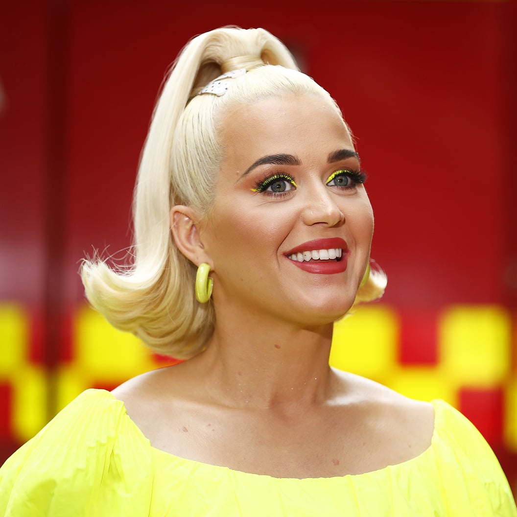 See Katy Perrys Bleached Eyebrows On American Idol Popsugar Beauty 