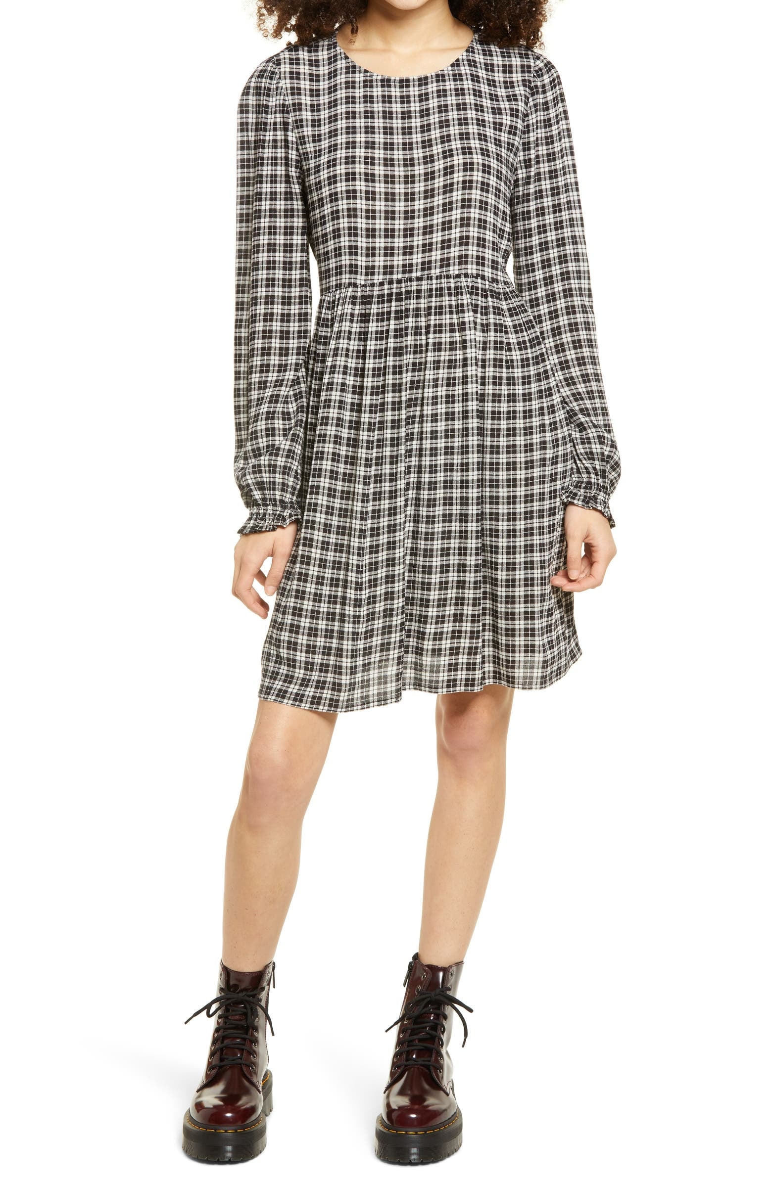 BP. Print Long Sleeve Dress | Nordstrom 