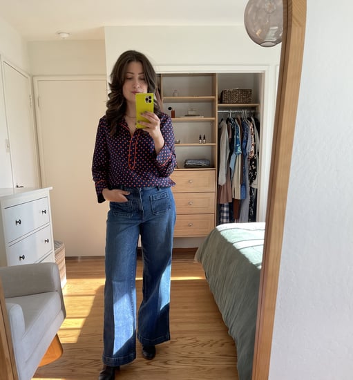 Old Navy's Extra High-Waisted Trouser Wide-Leg Jeans Review