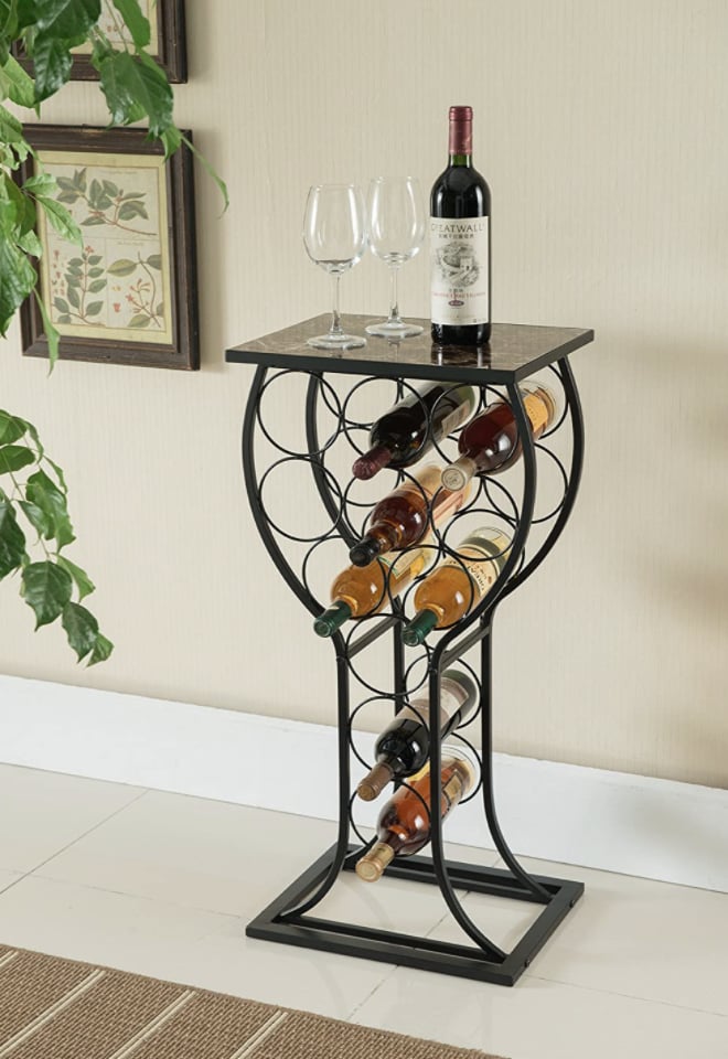 Kings Brand Furniture Metal Wine Rack