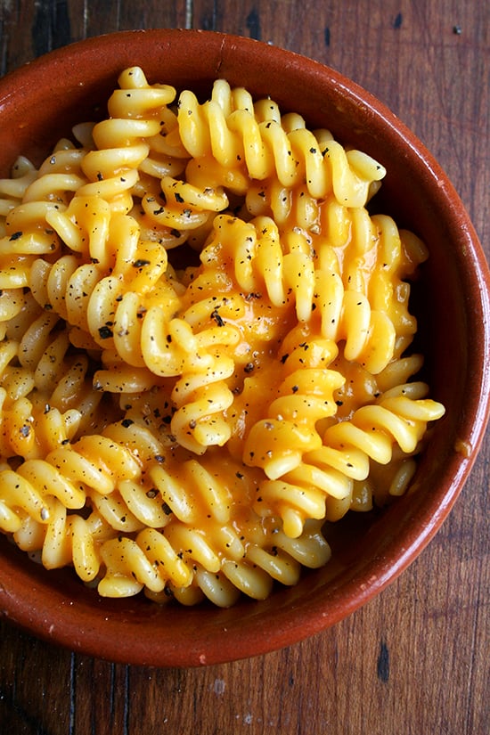 Rotini With Butternut-Sage Sauce