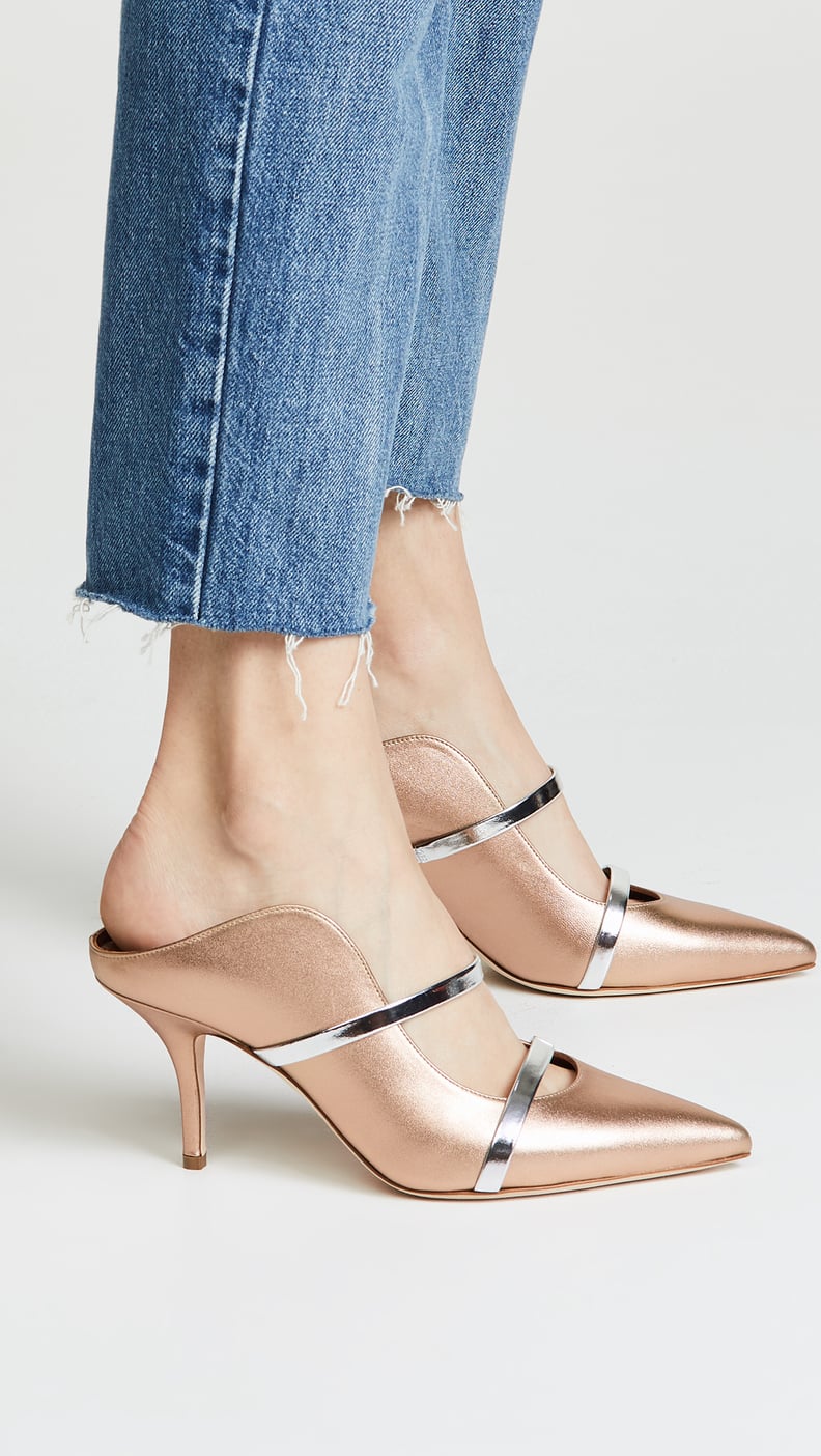 For Effortless Elegance: Malone Souliers Maureen Mule Pumps