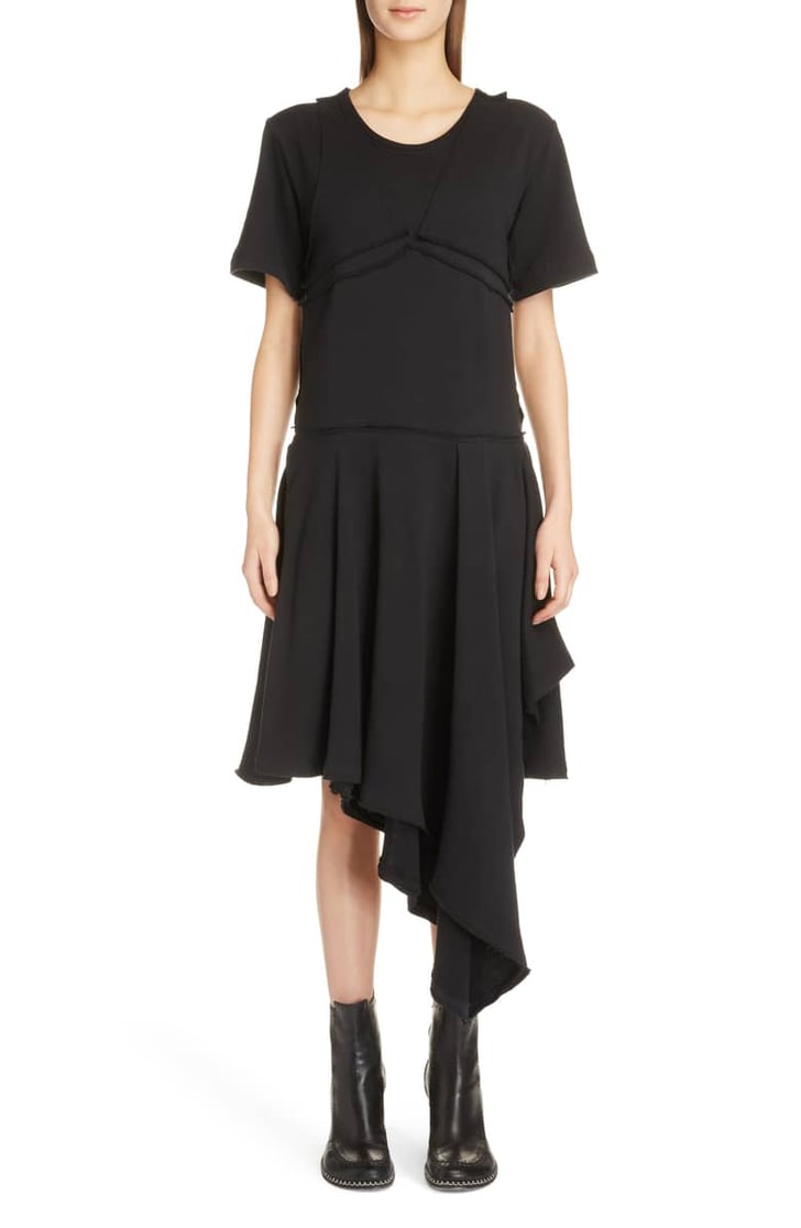 Asymmetrical t shirt dress store