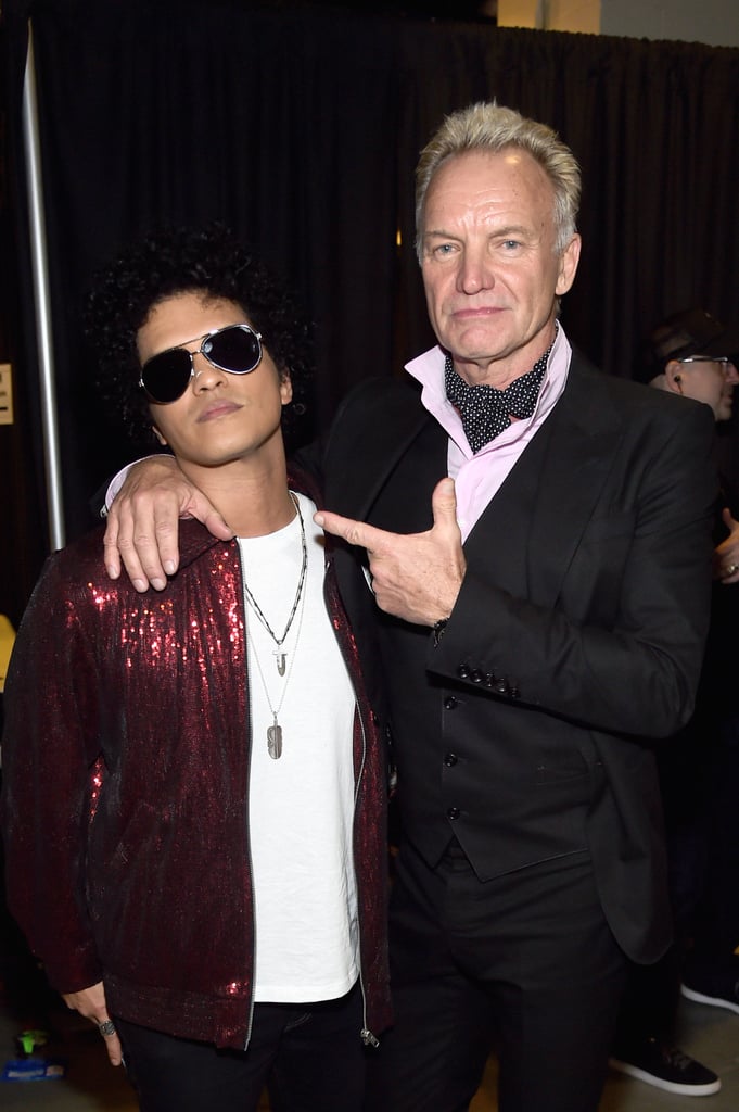 Pictured: Bruno Mars and Sting