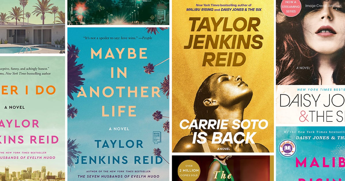 Taylor Jenkins Reid 4 Books Collection Set(The Seven Husbands of Evelyn Hugo,  Malibu Rising, Maybe in Another Life, One True Loves): Taylor Jenkins Reid:  9789123471188: : Books