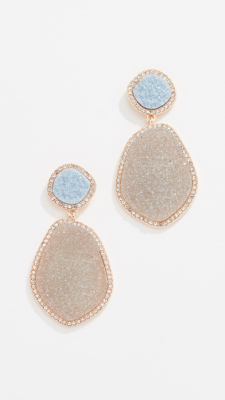 BaubleBar Vina Druzy Earrings