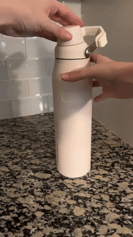 IceFlow Bottle with Fast Flow Lid | 50 oz Citron