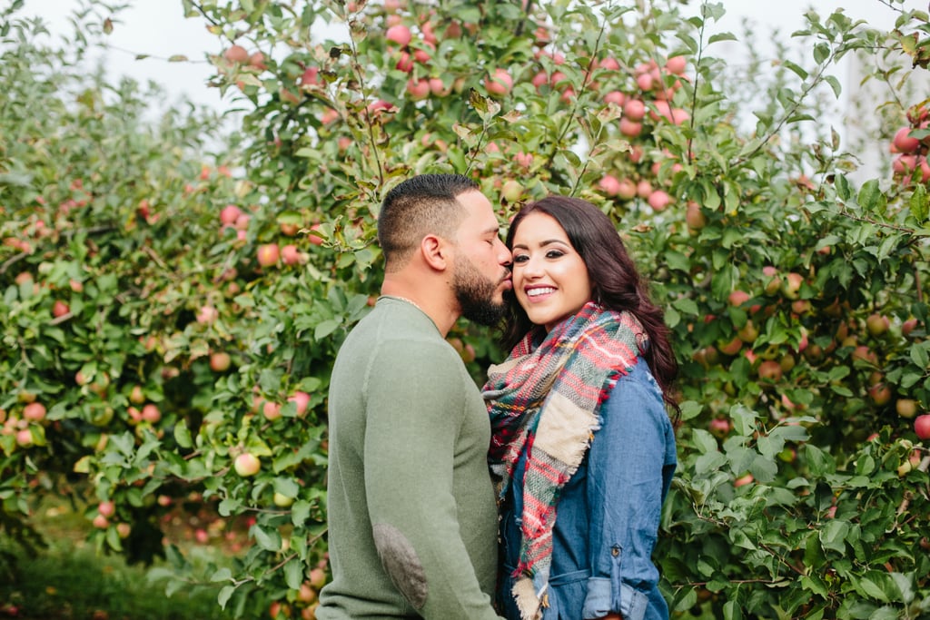 Apple Orchard Engagement Shoot
