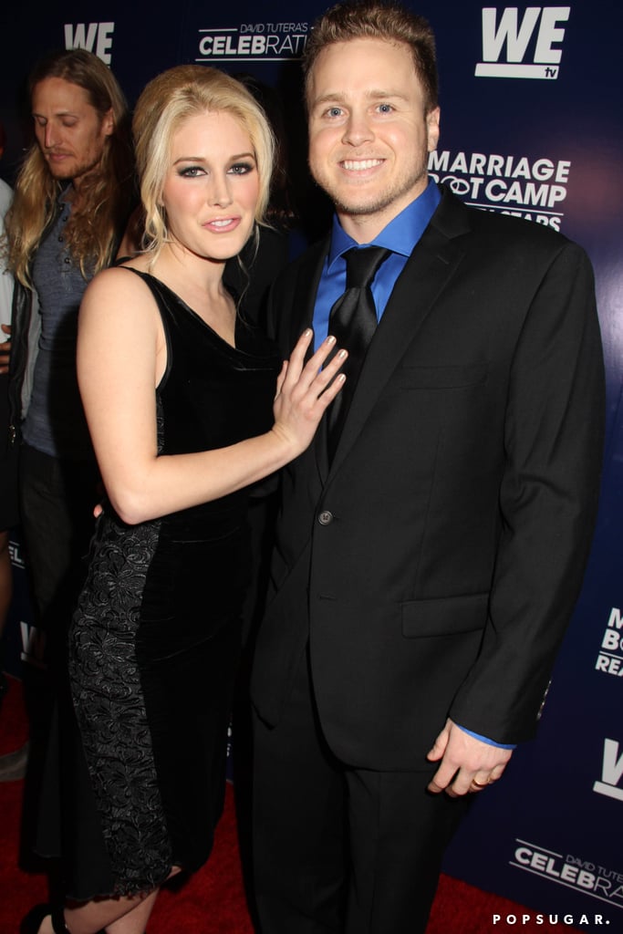 Heidi Montag and Spencer Pratt attended the Marriage Boot Camp premiere in LA on Thursday.