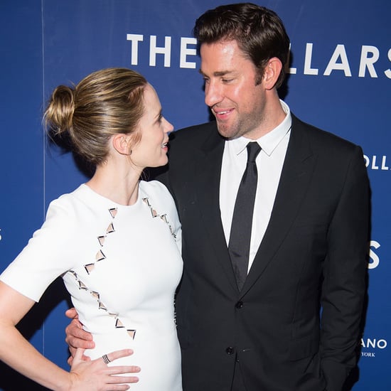 Emily Blunt and John Krasinski at The Hollars Premiere 2016