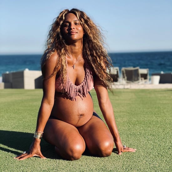 Ciara Shows Off Her Maternity Style in a Fringed Bikini