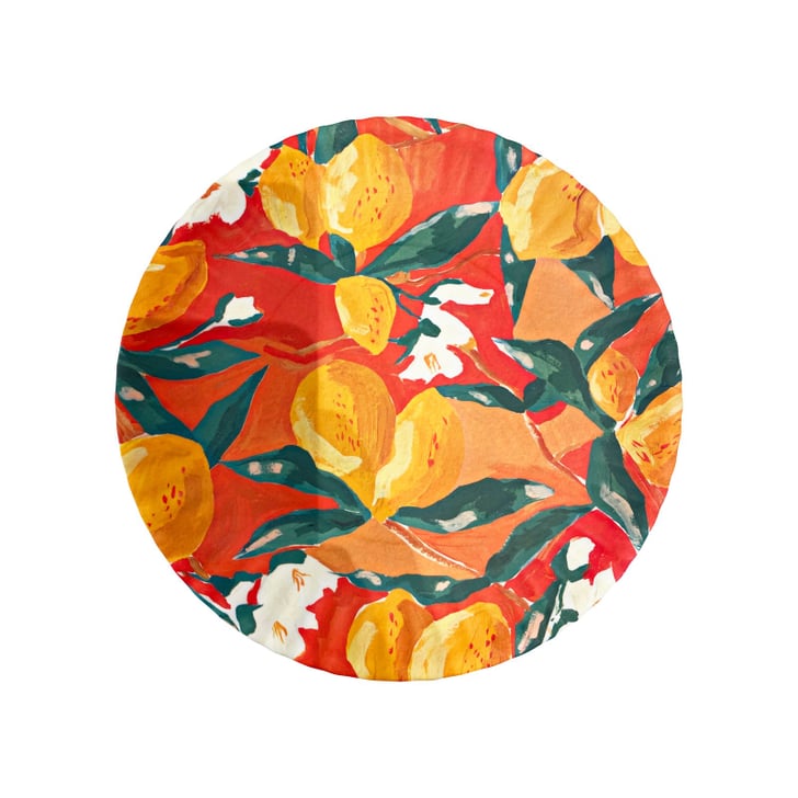 Orange Gingham Fruit "Paper" Plate Mother's Day Gifts From The
