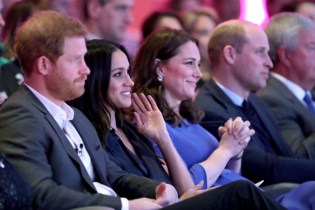 Kate Middleton and Meghan Markle at Royal Foundation Forum