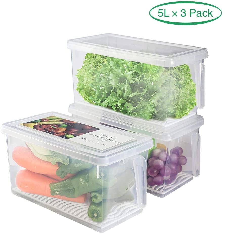 Produce Saver Refrigerator Organizer Bins Best Produce Savers 2021