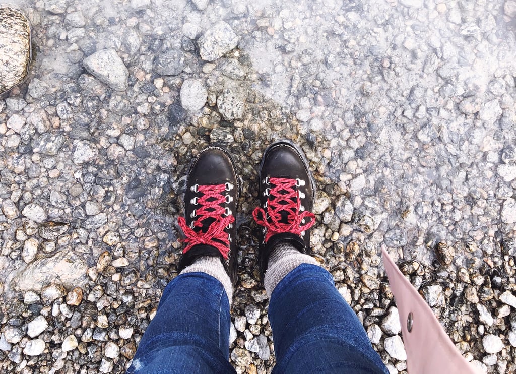 cute outfits with hiking boots